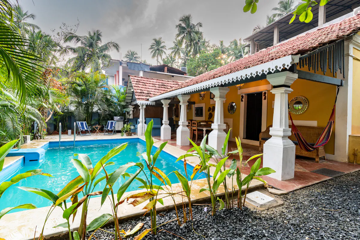 Luxury Airbnb in Goa for couples under 5000 with private pool