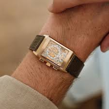 Reverso Tribute Monoface Small Seconds wrist shot rose gold