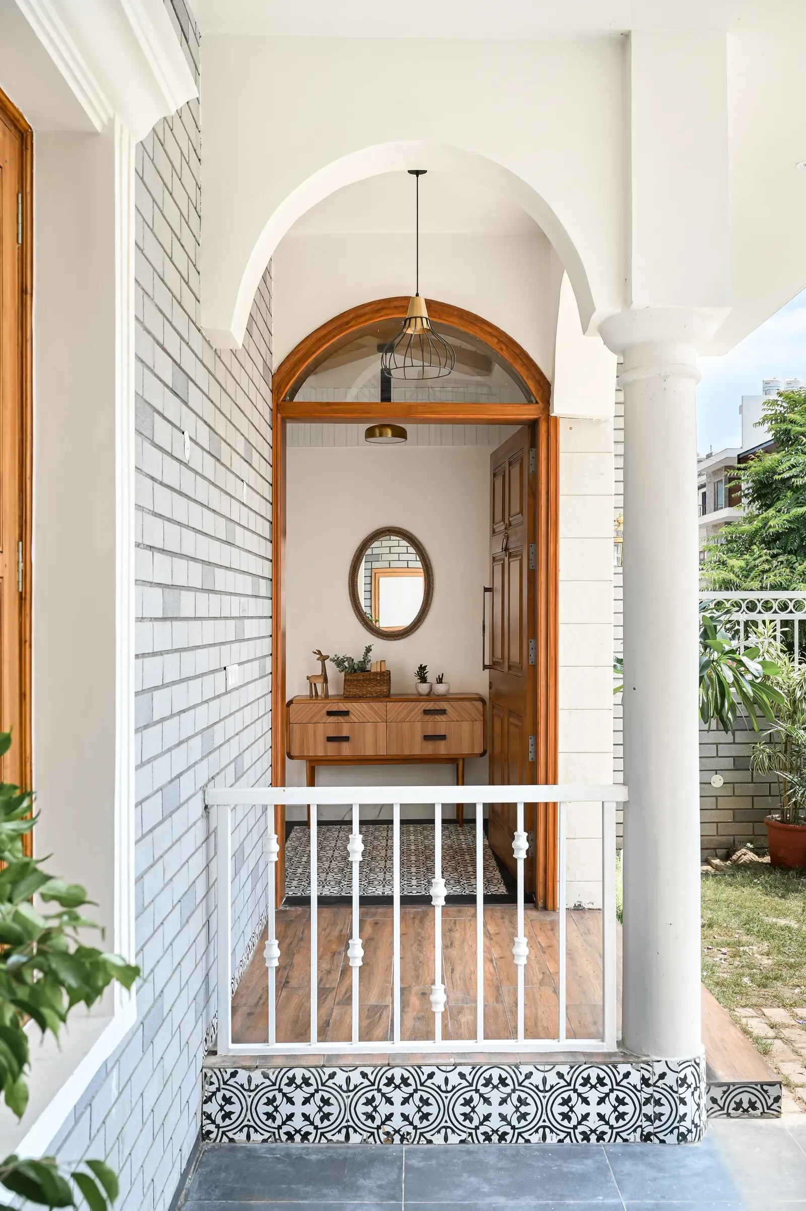 Chandigarh villa with European interiors