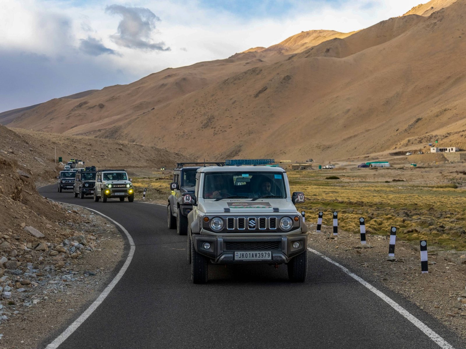Leh Zanskar expedition convoy Himalayas