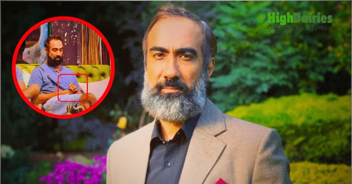 Ranvir Shorey smoking weed on Bigg Boss