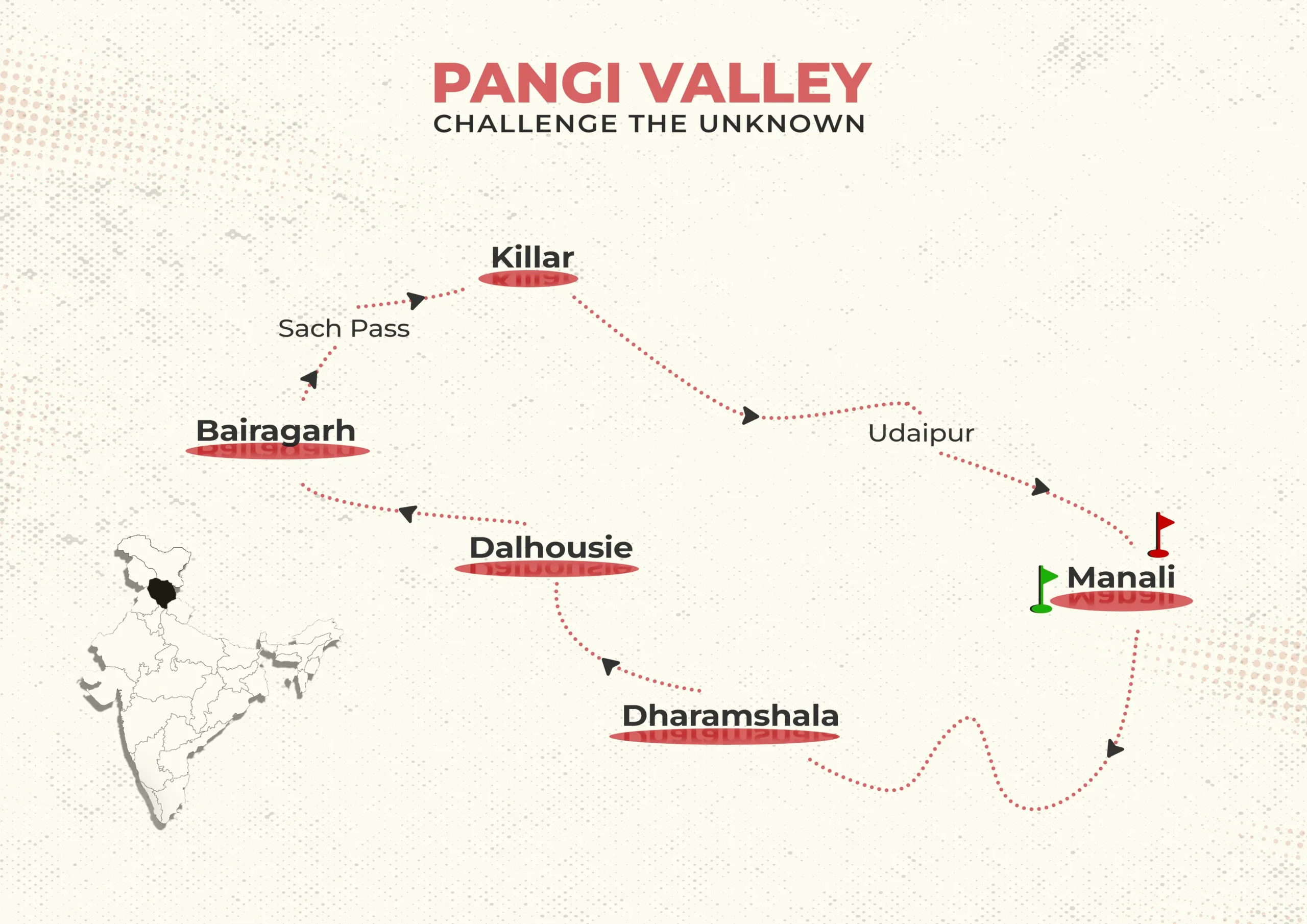 Sach Pass road status today near snow section